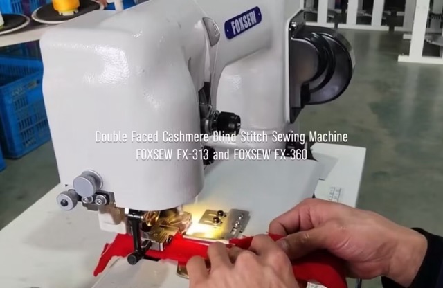 Double Faced Cashmere Blind Stitch Sewing Machine