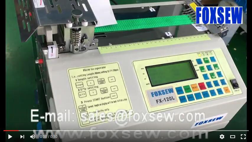 Automatic Webbing Cutting Machine