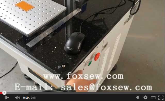 Machine Starting - Fiber Laser Marking Machine 