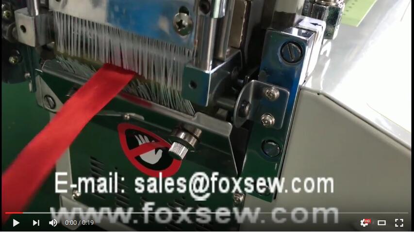 Automatic Hot Knife Grosgrain Ribbon Cutting Machine 