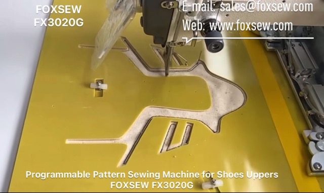 Programmable Pattern Sewing Machine for Shoes Uppers