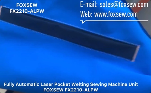 Fully Automatic Laser Pocket Welting Sewing Machine