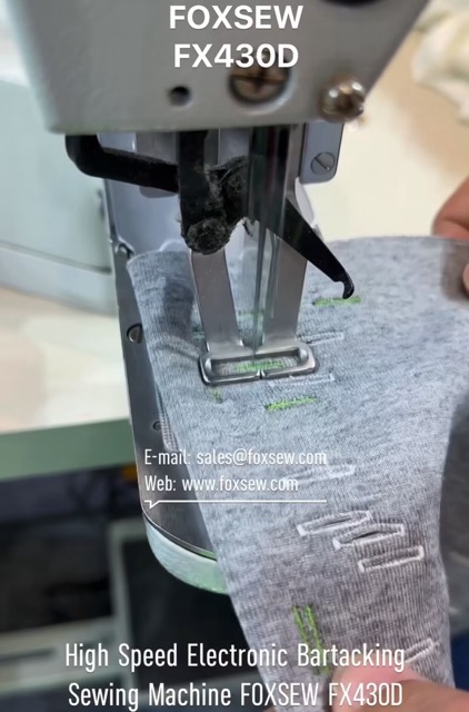 High Speed Electronic Bartacking Sewing Machine