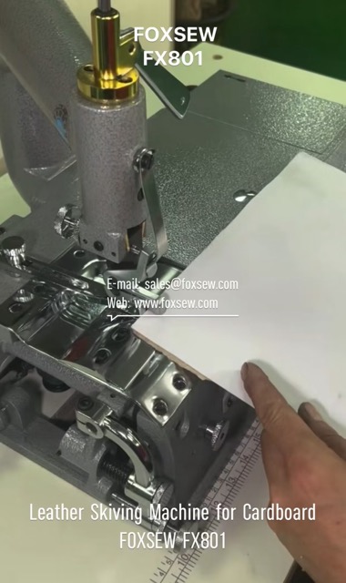 Leather Skiving Machine for Cardboard