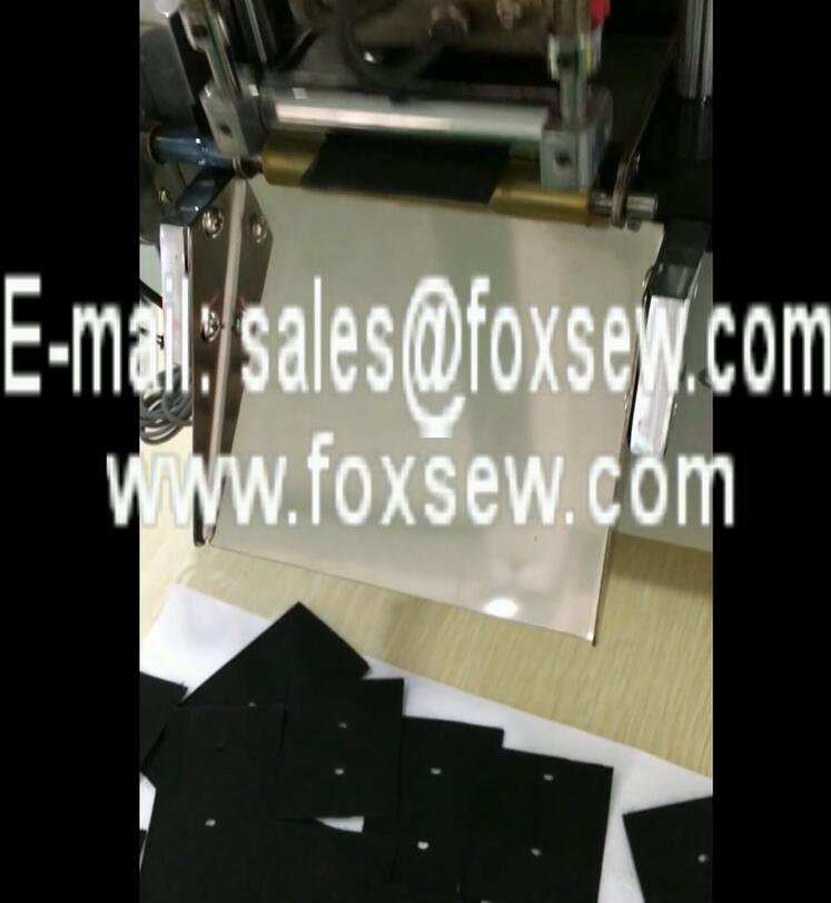 Automatic Elastic Bands Cutting Machine with Hole Puncher