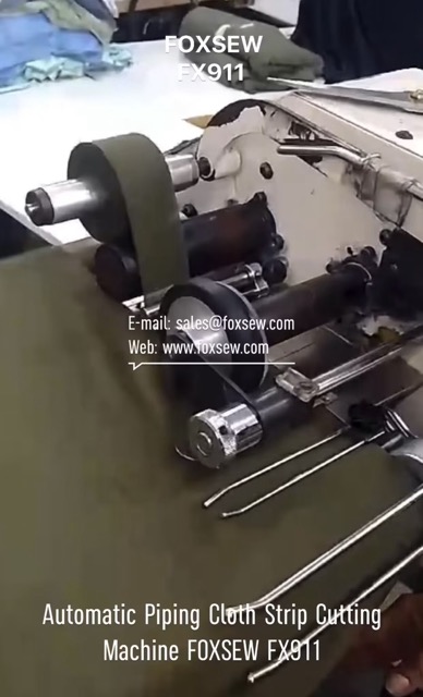 Automatic Piping Cloth Strip Cutting Machine