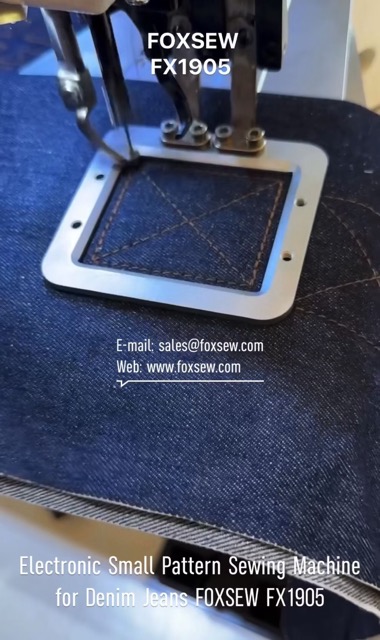 Electronic Small Pattern Sewing Machine for Denim Jeans