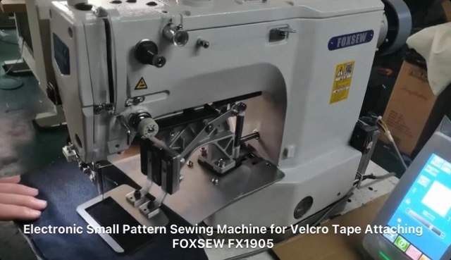 Electronic Small Pattern Sewing Machine for Velcro Attaching