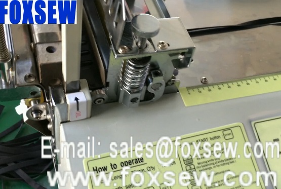 Automatic Elastic Tape Cutting Machine Hot Knife