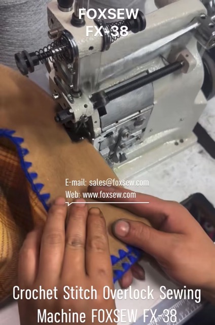 Crochet Stitch Overlock Sewing Machine