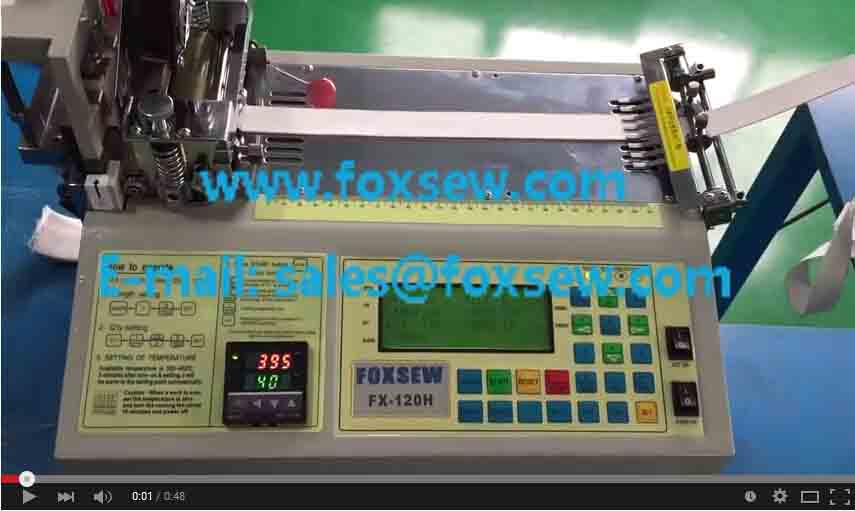 Automatic Elastic Tape Cutting Machine 