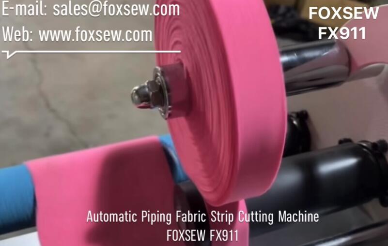 Automatic Piping Cloth Strip Cutting Machine