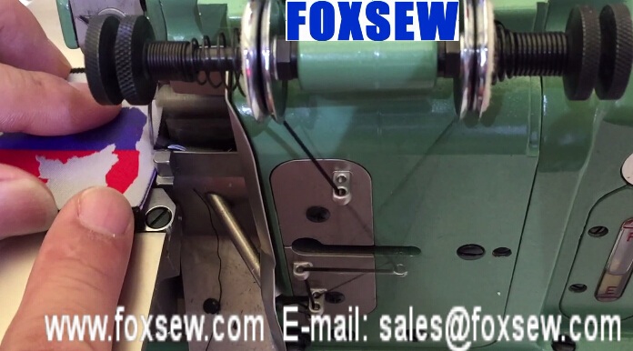 Emblem Overedging Sewing Machine 