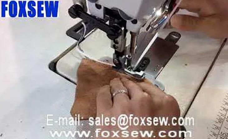 Ruffing Gathering Sewing Machine for Shoes