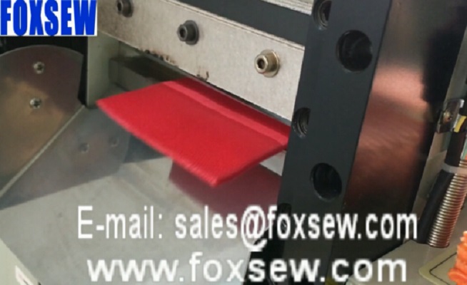 Automatic Heavy Duty Webbing Cutting Machine Hot and Cold Knife