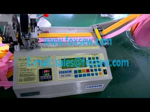 Automatic Hot Knife Polyester Ribbon Cutting Machine