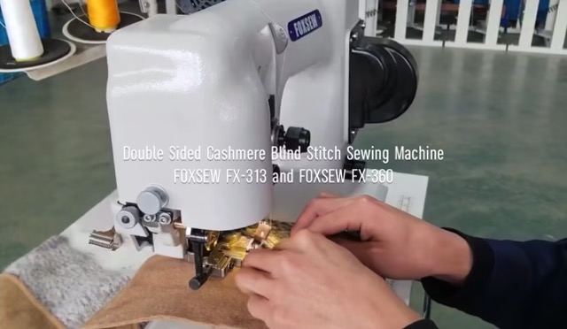 Double Sided Cashmere Blind Stitch Sewing Machine