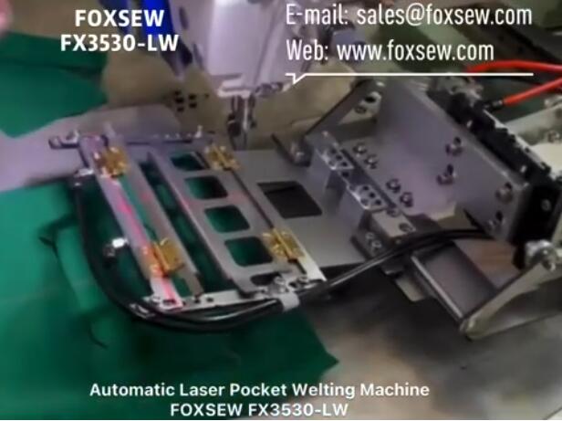 Automatic Laser Pocket Welting Machine