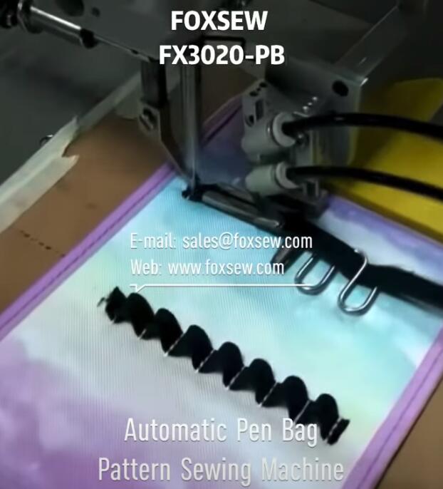 Automatic Pen Bag Pattern Sewing Machine