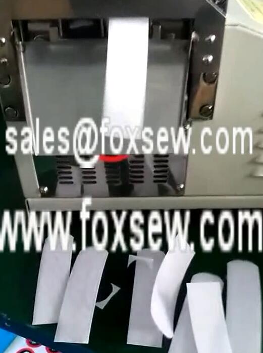 Automatic Velcro Round and Straight Cutting Machine