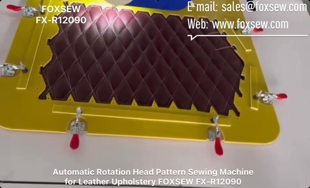 Automatic Rotation Head Pattern Sewing Machine