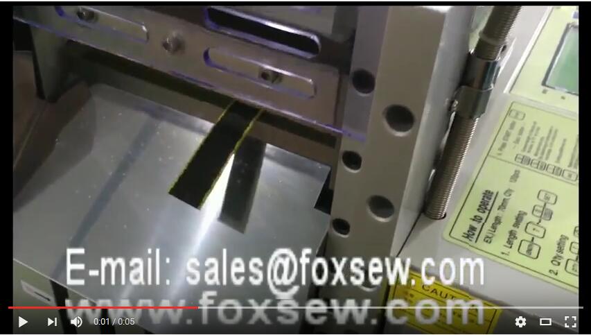 Automatic HMPE Heavy Duty Webbing Cutting Machine Hot and Cold Knife 