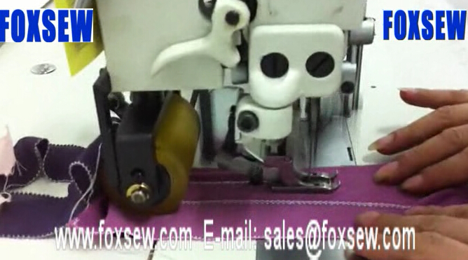 Hemstitch Picot Sewing Machine with Puller and Cutter