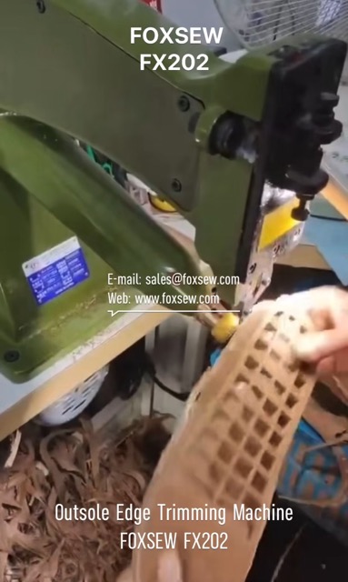 Outsole Edge Trimming Machine