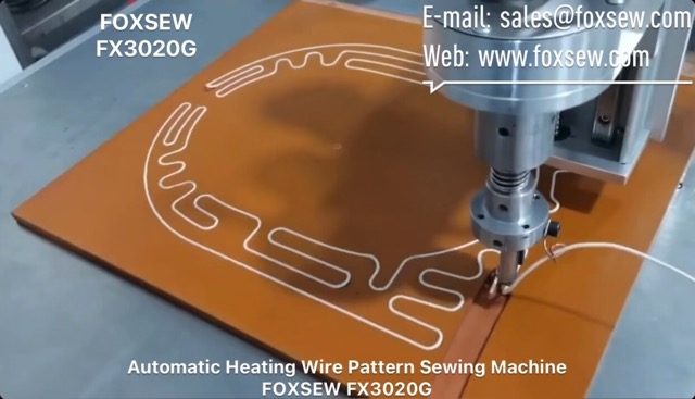 Automatic Heating Wire Pattern Sewing Machine