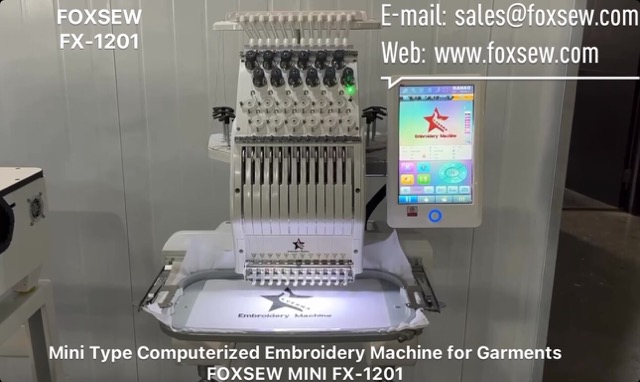 Mini Computerized Embroidery Machine for T-Shirt