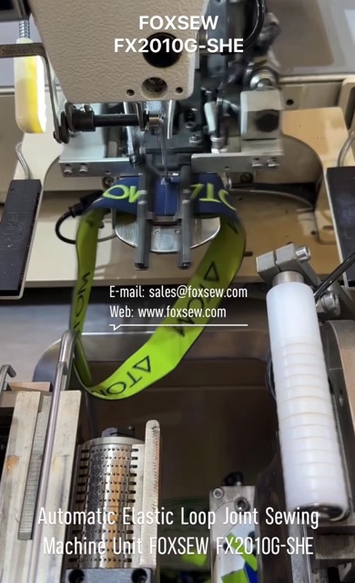 Automatic Elastic Loop Joint Sewing Machine