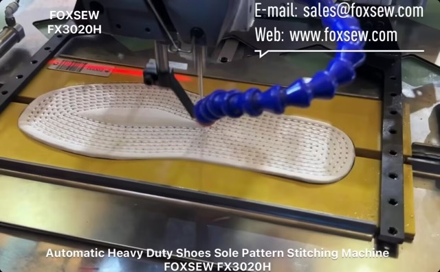 Automatic Heavy Duty Shoes Sole Pattern Sewing Machine