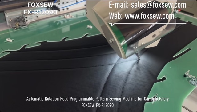 Automatic Rotation Head Programmable Pattern Sewing Machine for Upholstery