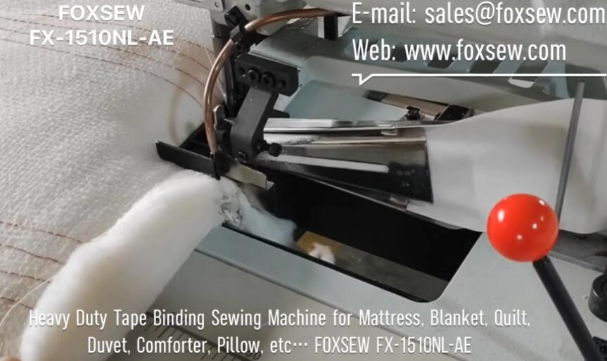 Heavy Duty Tape Binding Sewing Machine for Mattress and Quilts